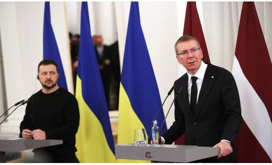 Латви улс Украинд томоохон хэмжээний дэмжлэг үзүүлэхээ амлав