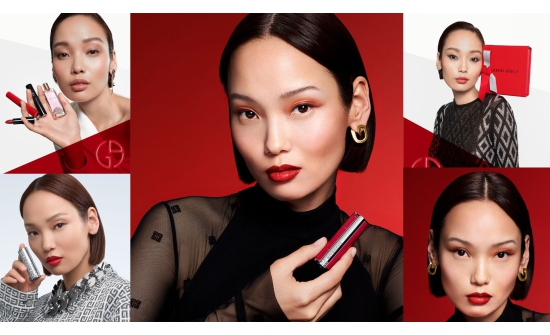 Загвар өмсөгч О.Ариунзул “Armani Beauty” брэндийн зар сурталчилгаанд тоглов