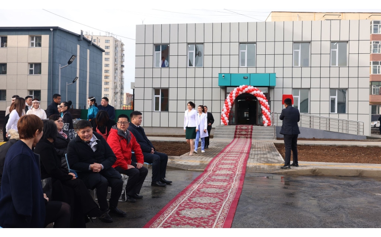 Сонгинохайрхан дүүрэгт Хятадын тусламжаар хүүхдийн эмнэлэг барьжээ