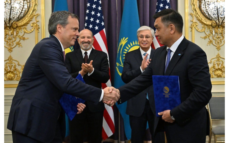 Казахстан улс АНУ-аас 4 тэрбум долларын зүтгүүр, төмөр замын төхөөрөмж авах түүхэн гэрээ хийв